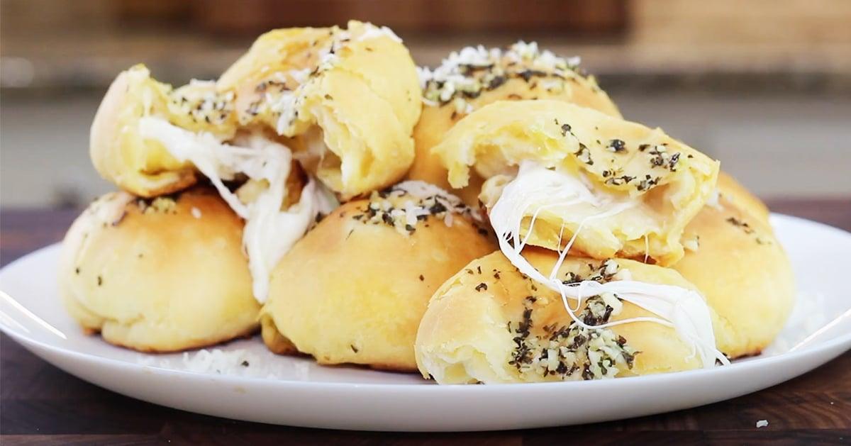 10-Minute Cheese Stuffed Biscuit Recipe