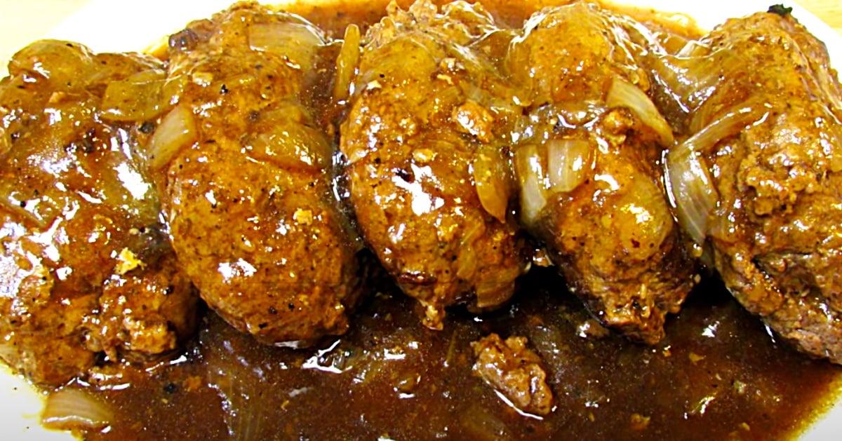 One-Pan Salisbury Steak Recipe