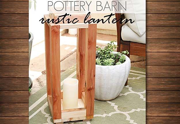 Cheap DIY Projects for the Home - DIY Lanterns & Pottery Barn Hack - DIY Projects & Crafts by Sueeye #diy #quickcrafts #crafts #easycraftss