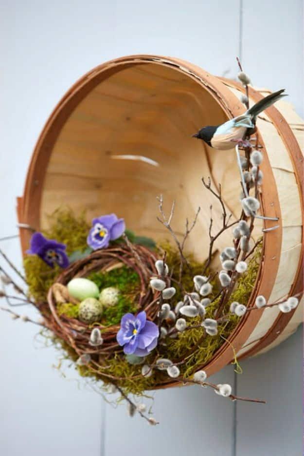 Wreath Inside A Basket, one worth bookmarking from this list and one of the more popular picks from this roundup