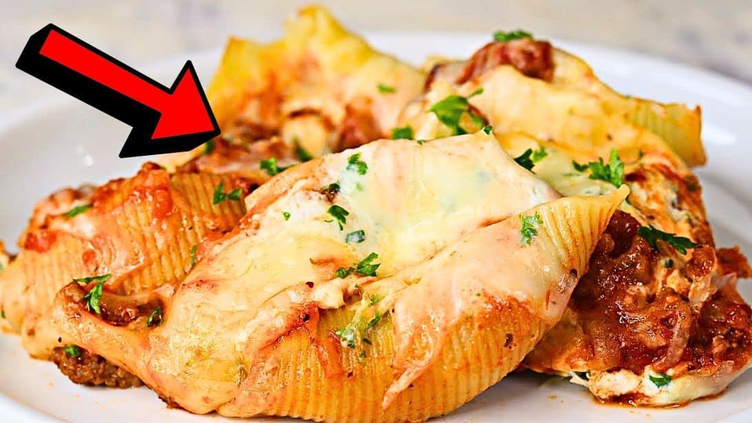 Easy, Delicious, and Cheesy Stuffed Pasta Shell Recipe