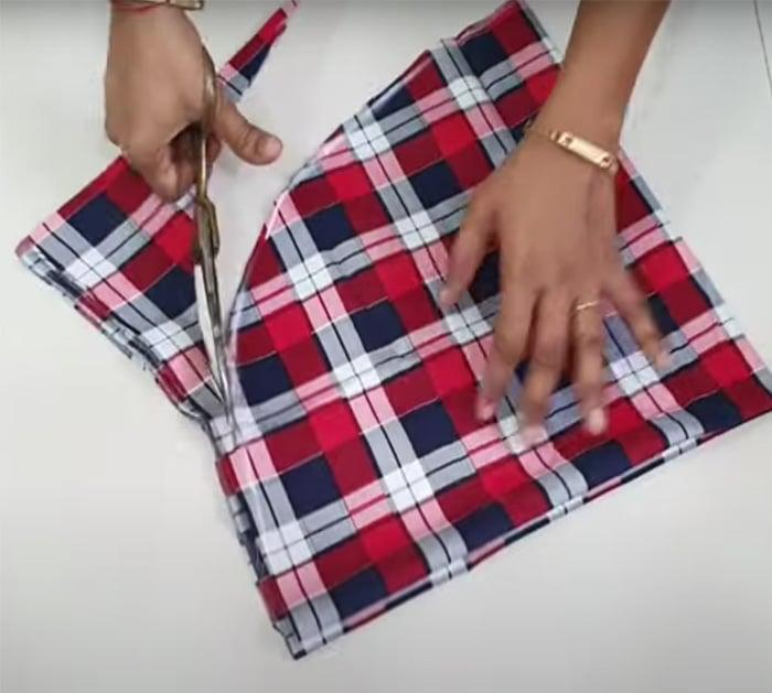 materials to make a frock in 10 minutes