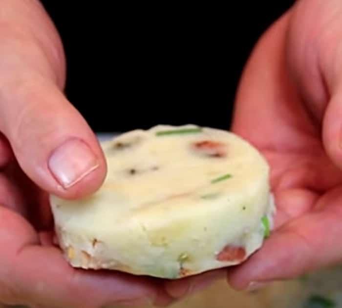 Make A Mashed Potato Patty For Frying