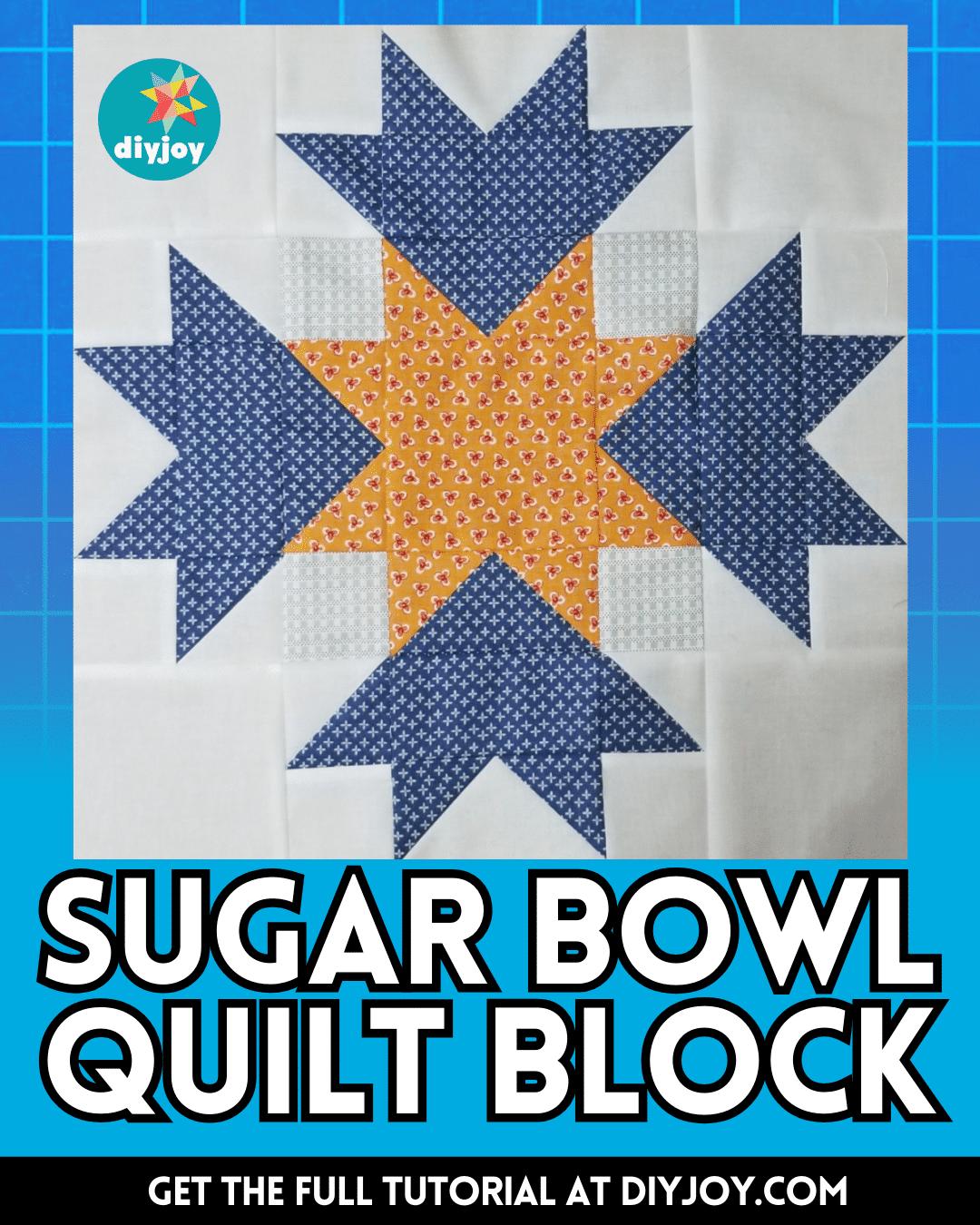 How to Make a Sugar Bowl Quilt Block