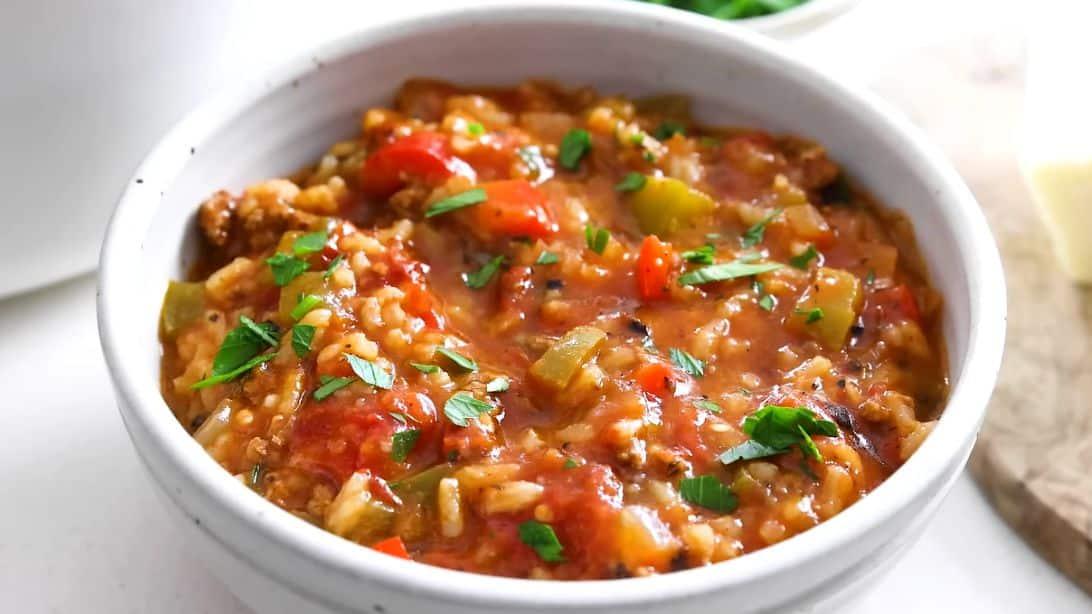 Stuffed Pepper Soup Recipe