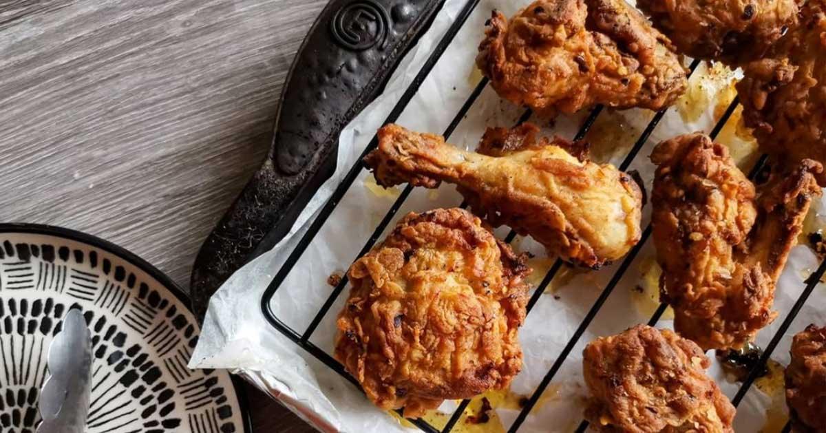 Easy Mustard Fried Chicken Recipe