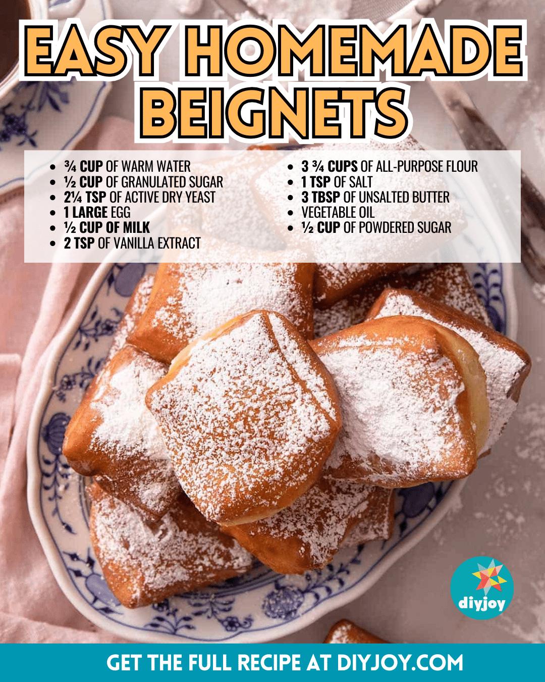 Easy Disney Copycat Beignets Recipe