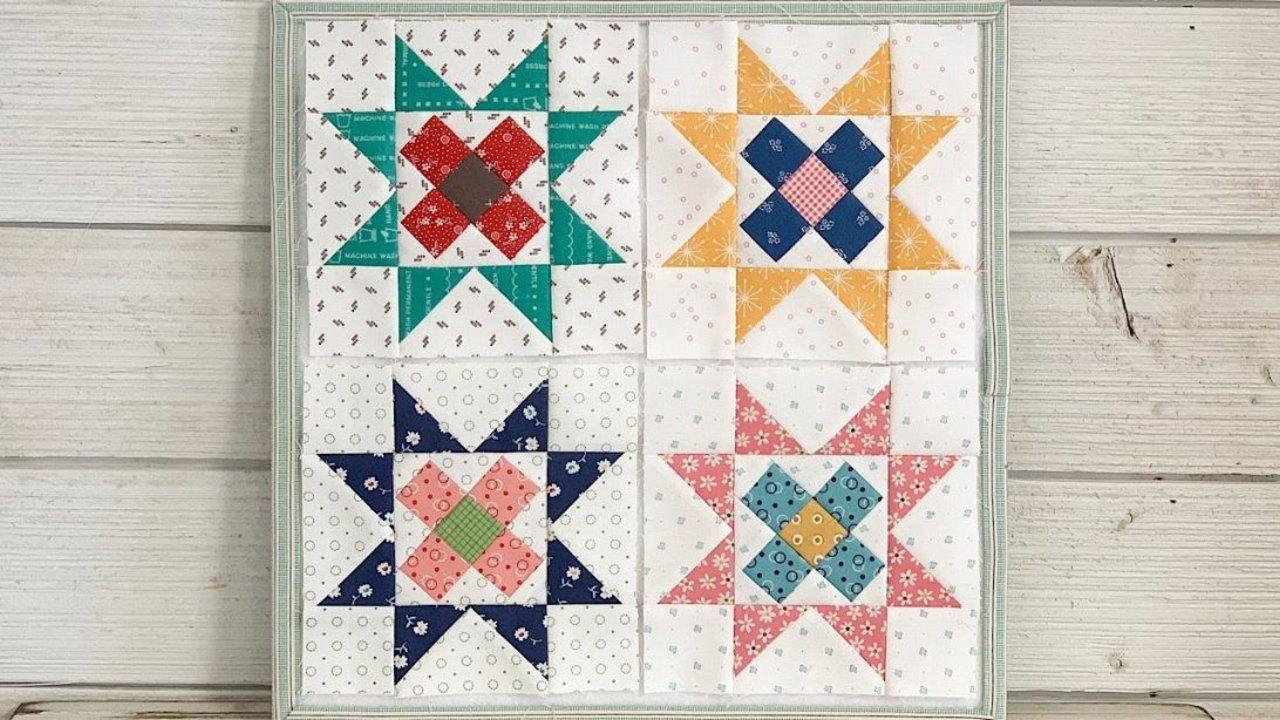 Granny Star Quilt Block
