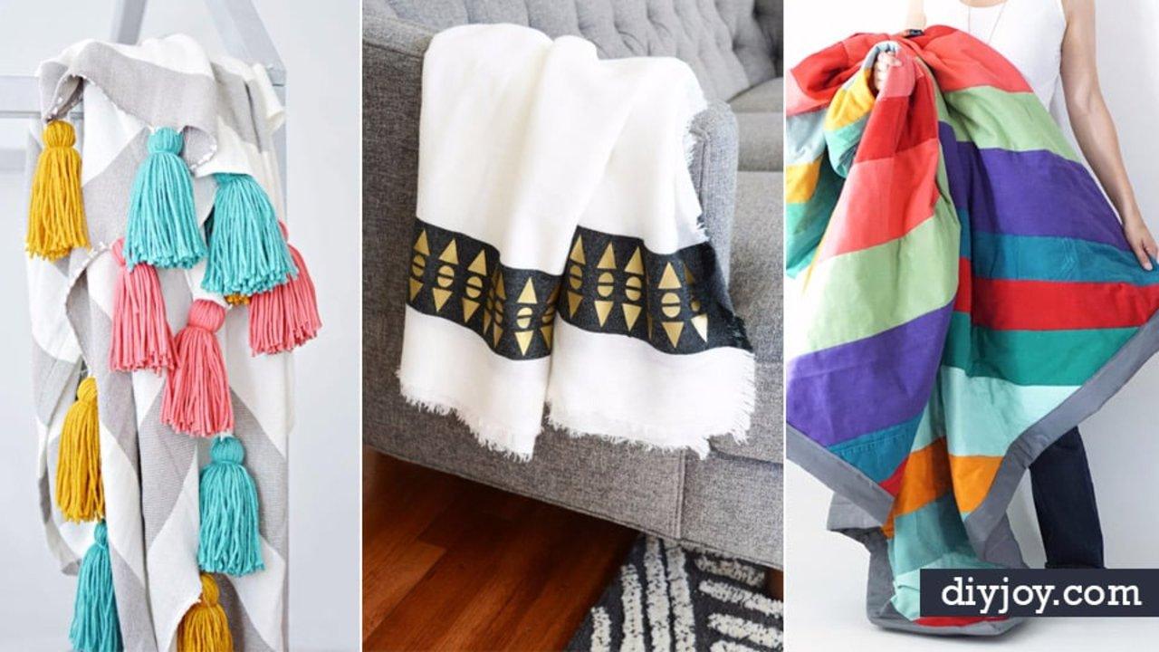 22 Cozy DIY Blankets and Throws You Can Make