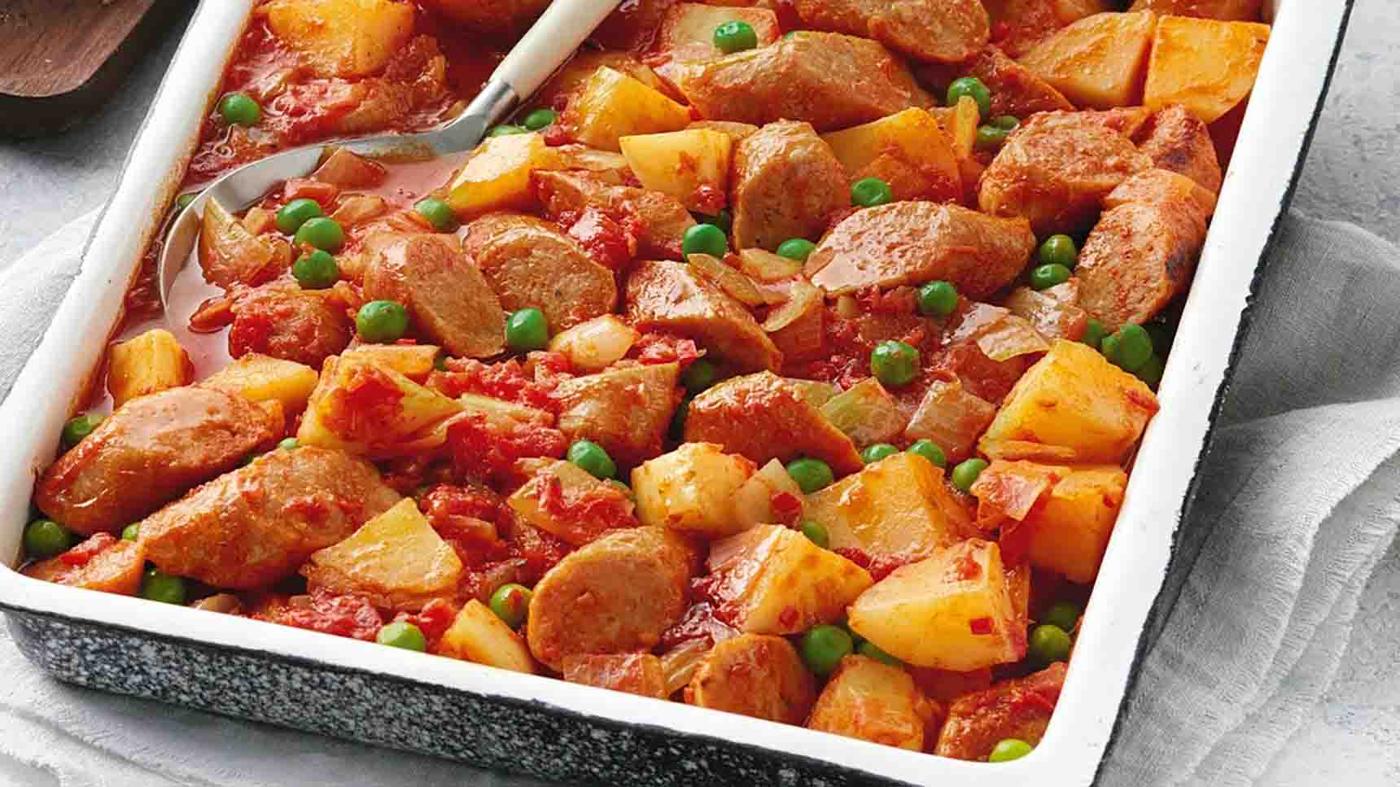 20-Minute Sausage Casserole Recipe