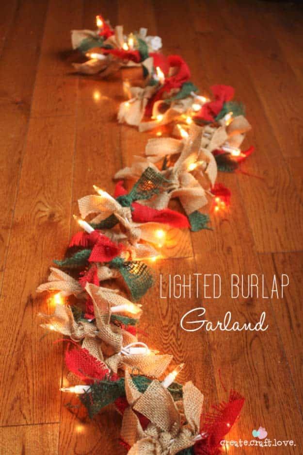 Awesome DIY Christmas Home Decorations and Homemade Holiday Decor Ideas - Quick and Easy Decorating ideas, cool ornaments, home decor crafts and fun Christmas stuff | Crafts and DI