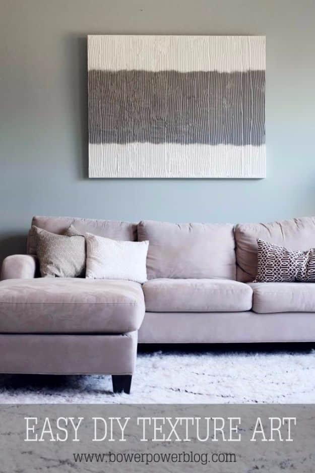 DIY Canvas Painting Ideas - Dumpster Texture Art - Cool and Easy Wall Art Ideas You Can Make On A Budget #painting #diyart #diygifts