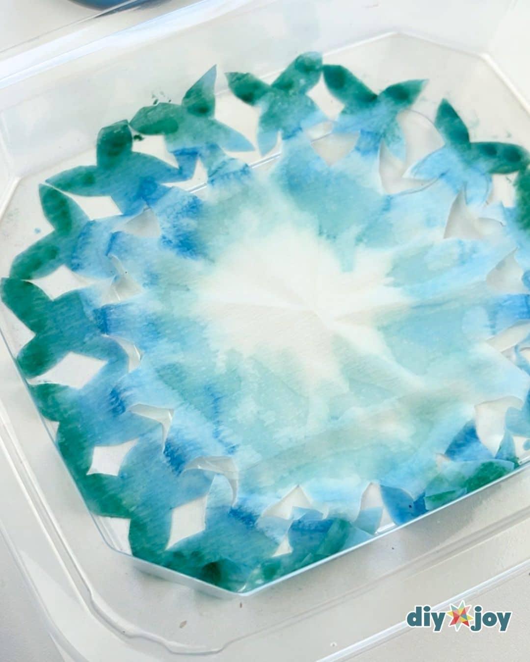 Hydrangea Coffee Filter Flowers — how to make a coffee filter flower hydrangea
