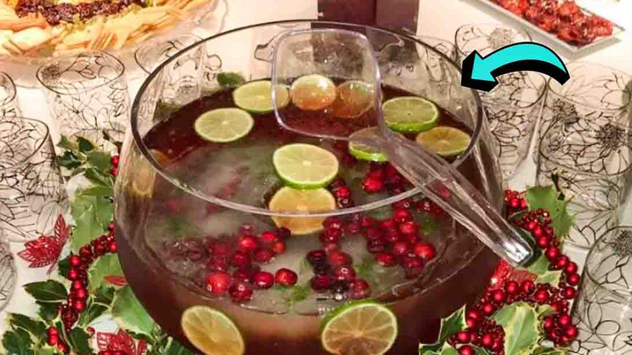 Holiday Champagne Punch Recipe
