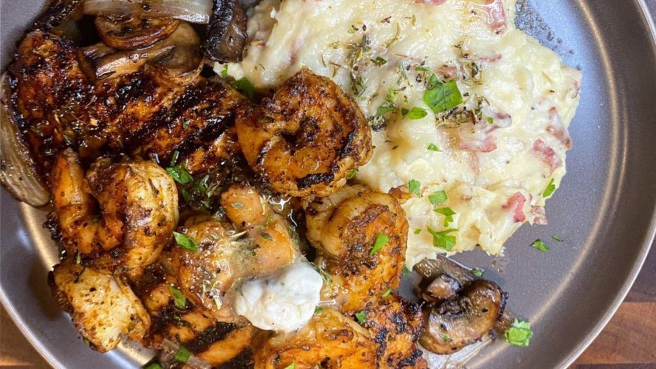 How to Make Applebee’s Bourbon Street Chicken and Shrimp