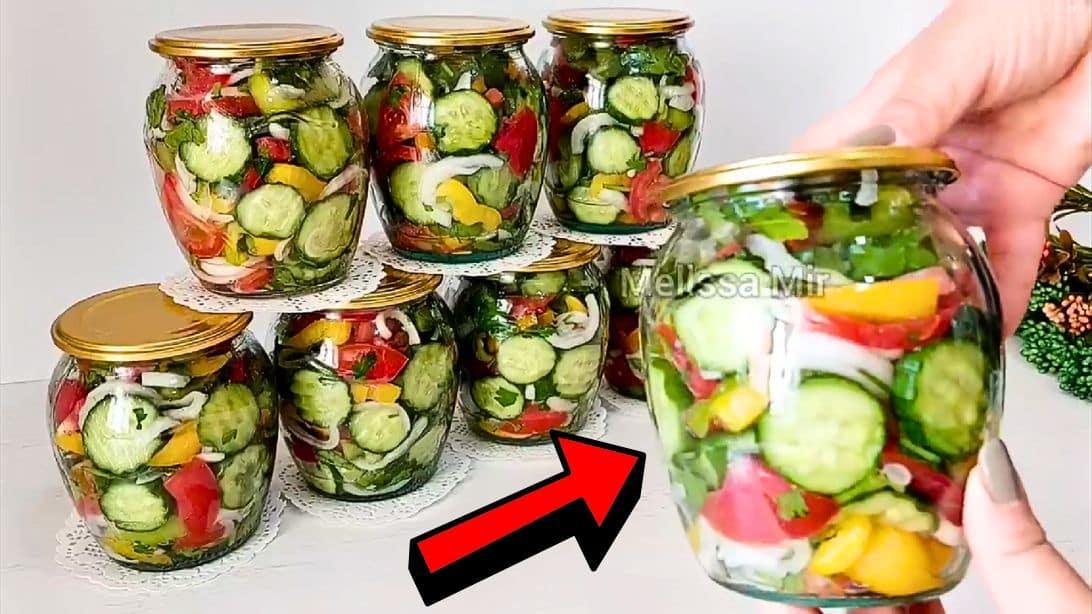 How to Keep Vegetable Salad Fresh for 1 Year