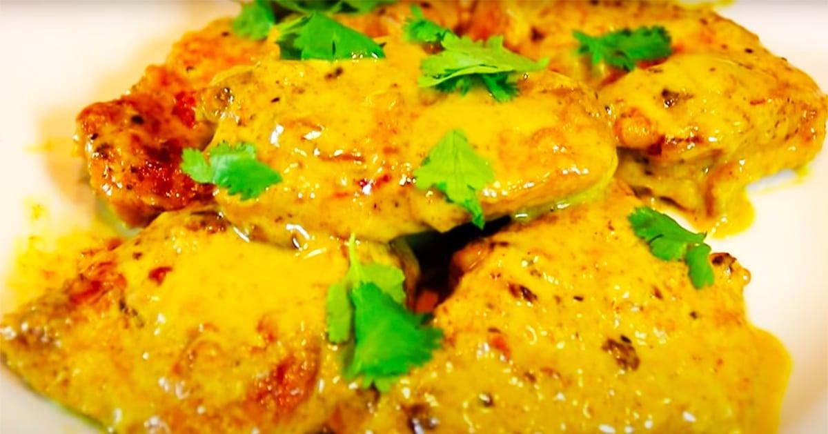 One-Pan Creamy Butter Pork Chops Recipe