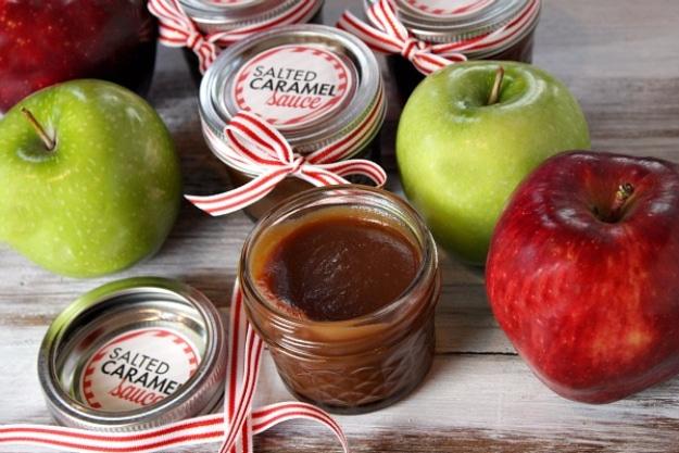 Salted Caramel Sauce In A Jar, no special skills needed to pull this together and the gift everyone asks where it came from