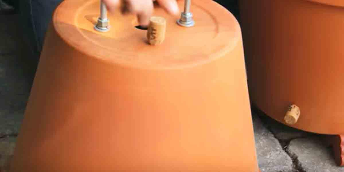 You Won’t Believe The Brilliant Item He Makes With Two Flower Pots. Watch!