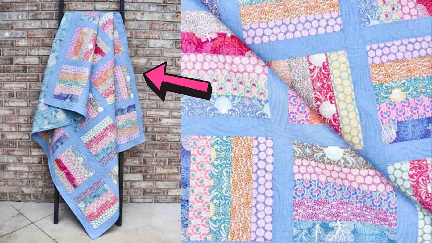 Jelly-Filled Quilt For Beginners Tutorial