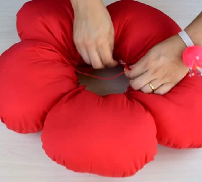 Flower Throw Pillow Tutorial Project