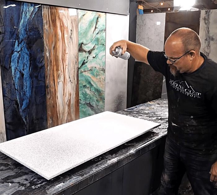 How to Create a Budget-friendly DIY Granite Countertop Tutorial