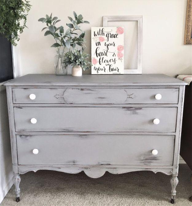 Chippy Dresser, a project that comes together in an afternoon and a great weekend project for a beginner with basic tools