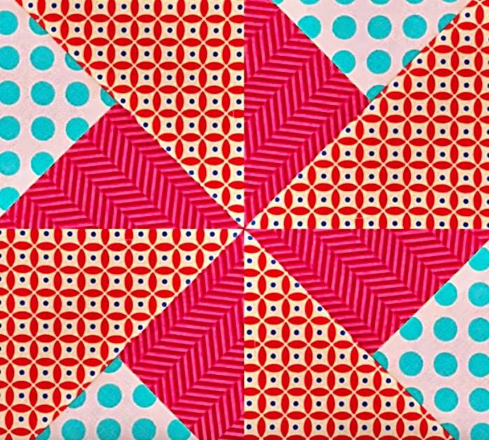 Colorful quilting blocks from Teresa Downunder