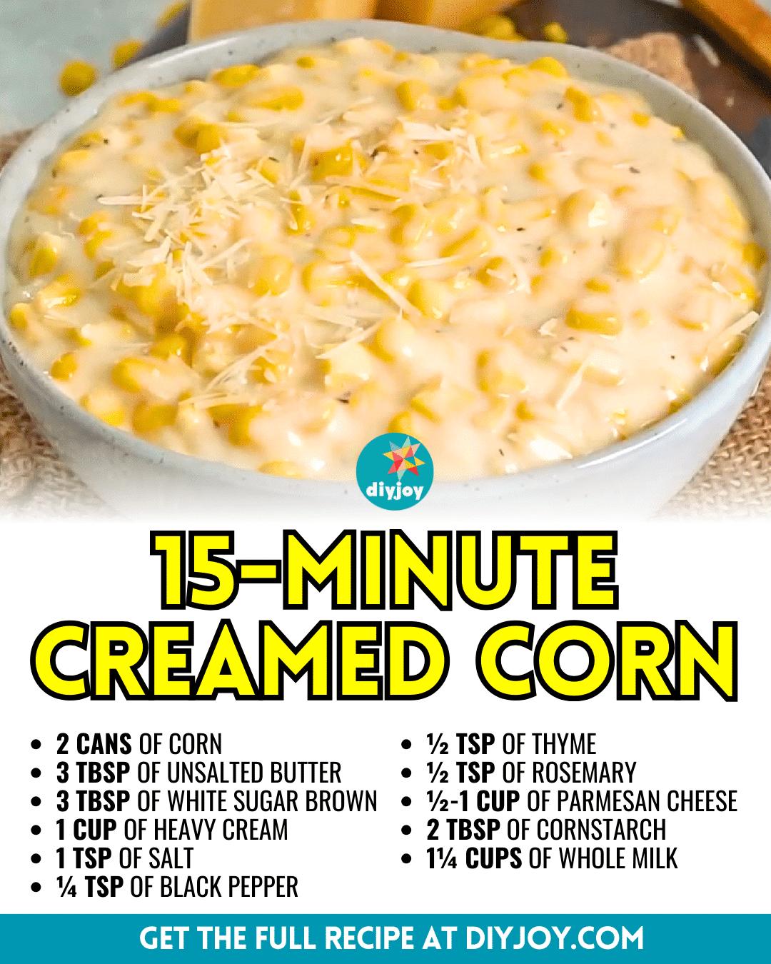Easy 15-Minute Creamed Corn Recipe