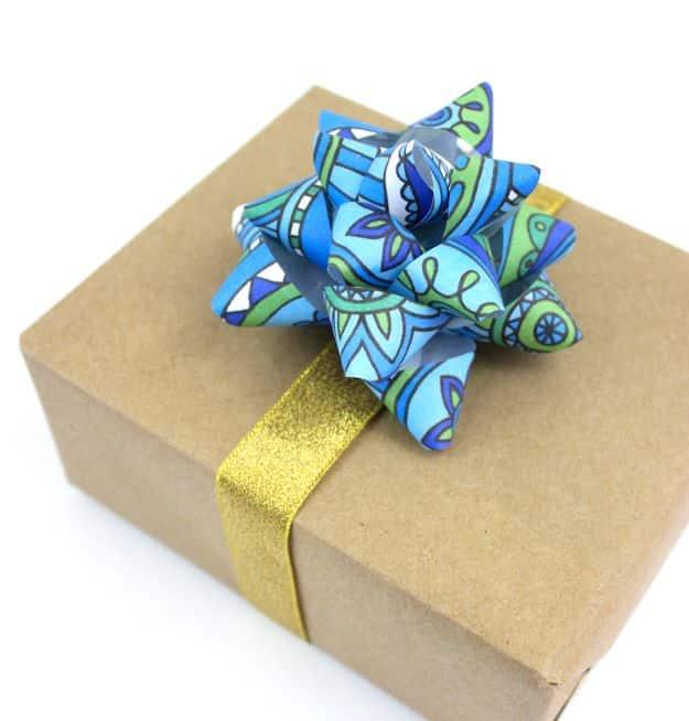Turn Coloring Pages Into Gift Bows, quick to finish in an afternoon and proof a small idea can make a big difference
