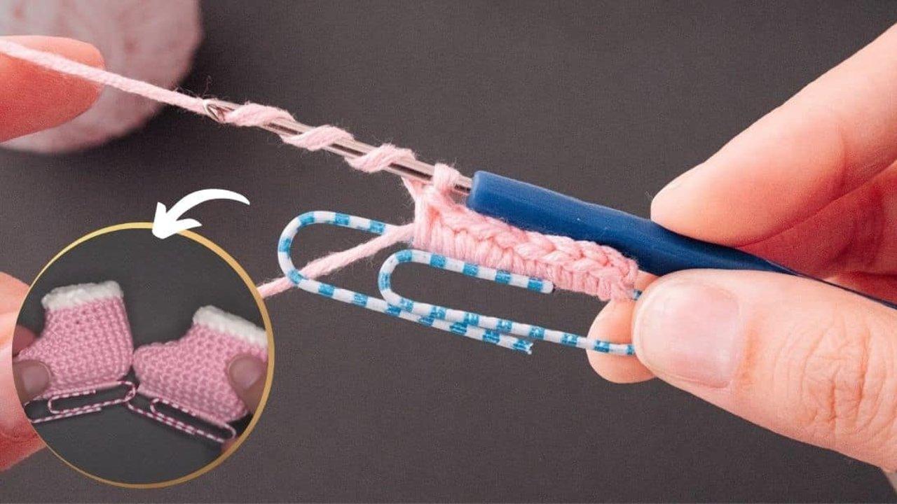 Use a Paper Clip and Yarn to Make This DIY Ornament Idea