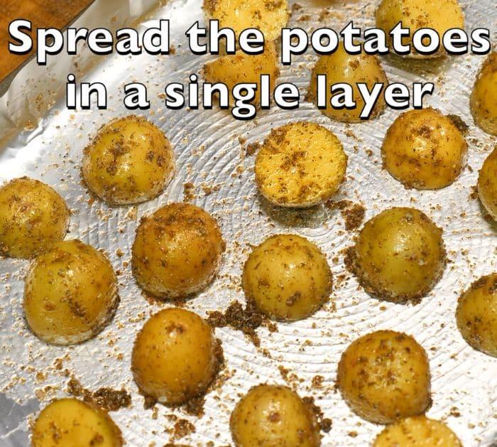 How to Make Crispy Oven Roasted Baby Potatoes