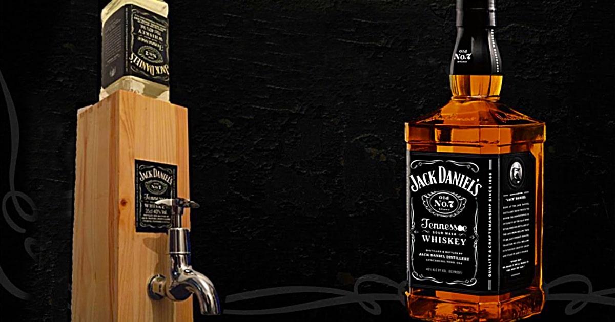 DIY Jack Daniels Dispenser