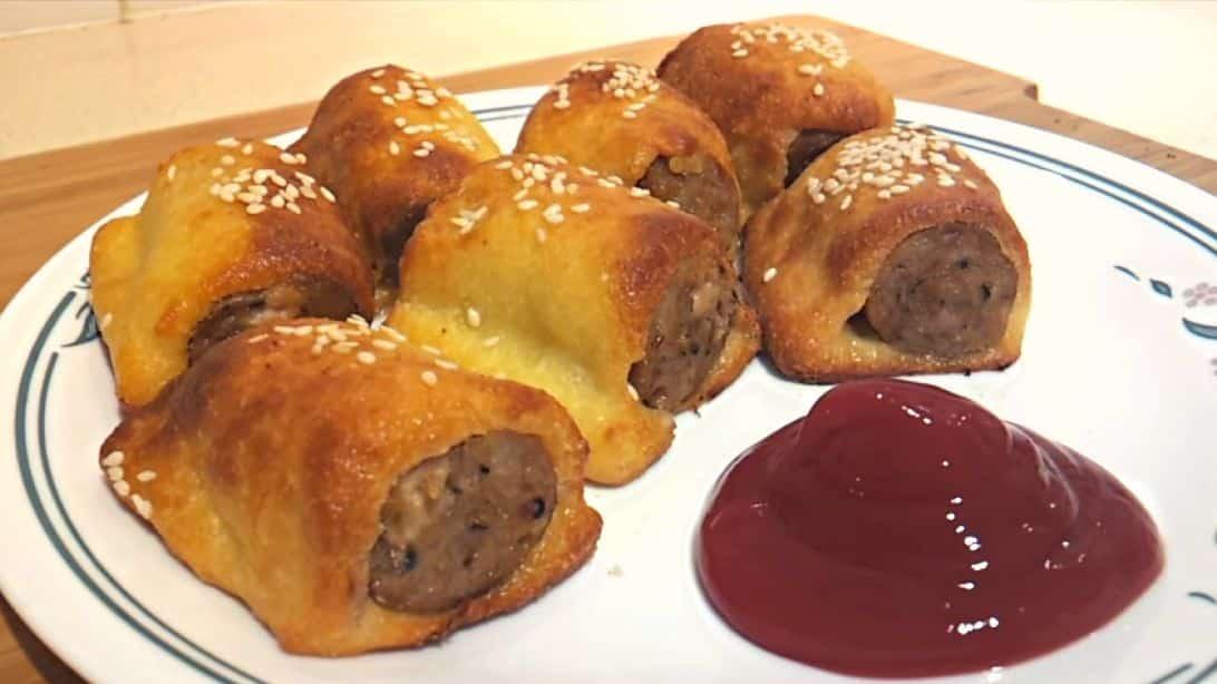 Gluten-Free Fathead Sausage Rolls Recipe