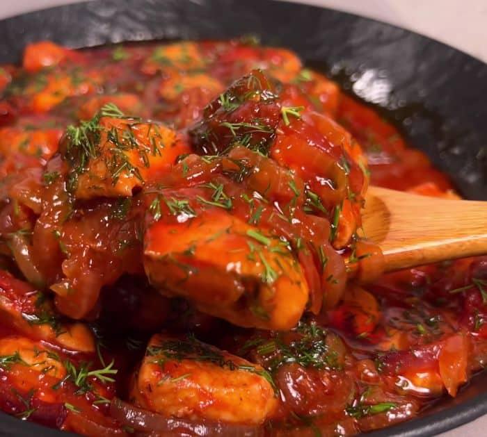 Easy Skillet Chicken Fillet With Stir-Fried Veggie Rice Recipe