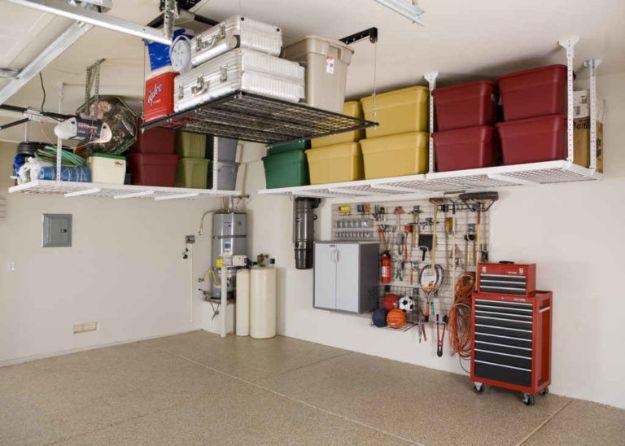 Garage Overhead Storage Systems, doable even on a tight timeline and something that looks far pricier than it was