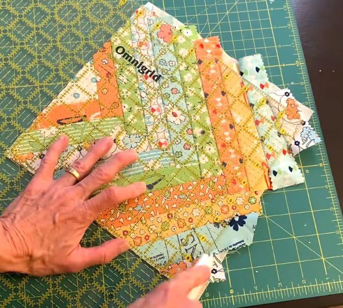 Easy Chevron Potholders Directions