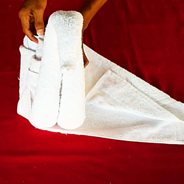 Towel Art Ideas - Easy Animal Gift - DIY Towel Swan