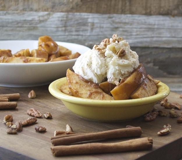 Easy Crockpot Desserts Recipes - Slow Cooker Pumpkin Spiced Apples Recipe - DIY Projects & Crafts by Sueeye at