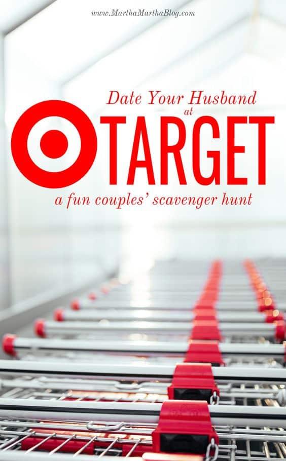 Target Date Night With Scavenger Hunt, budget friendly without skimping on the romance and the kind of night nobody forgets