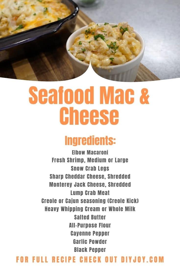 Seafood Mac And Cheese Ingredients - Easy Recipes