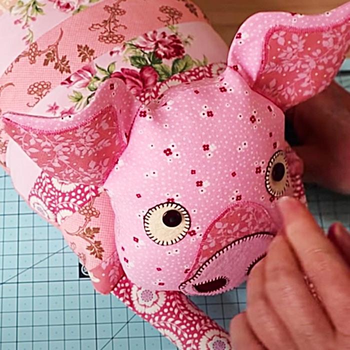 Easy Sewing Pattern - Free Sewing Pattern - How To Sew A Stuffed Animal