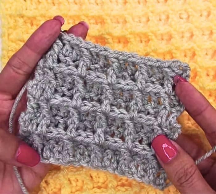 Easy Waffle Crochet Tutorial