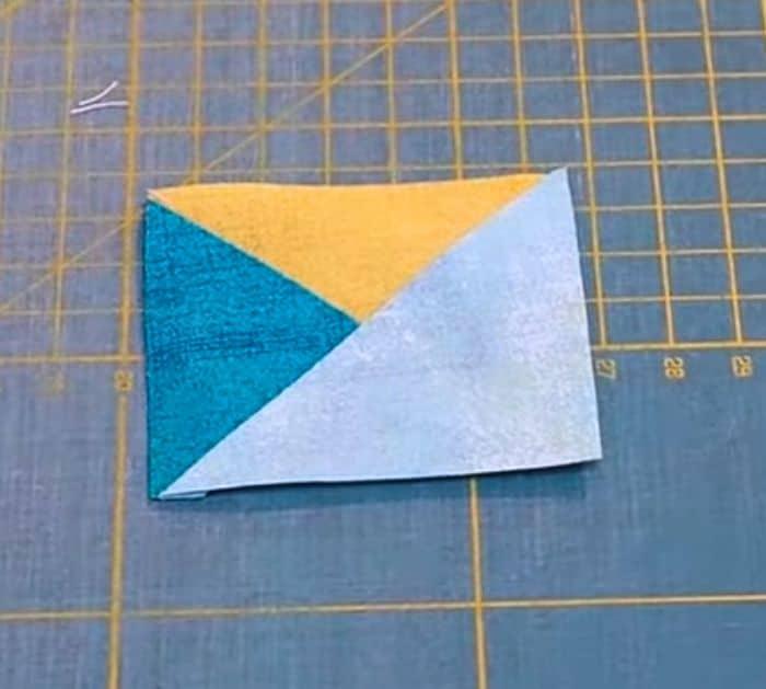 Half Square and Flying Geese Patchwork Tutorial
