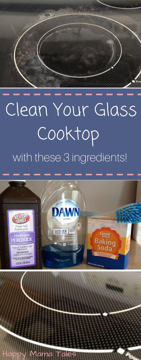 Clean a Glass Cook-top, a household cleaning hack, light on effort but heavy on payoff and freshness a room was badly missing