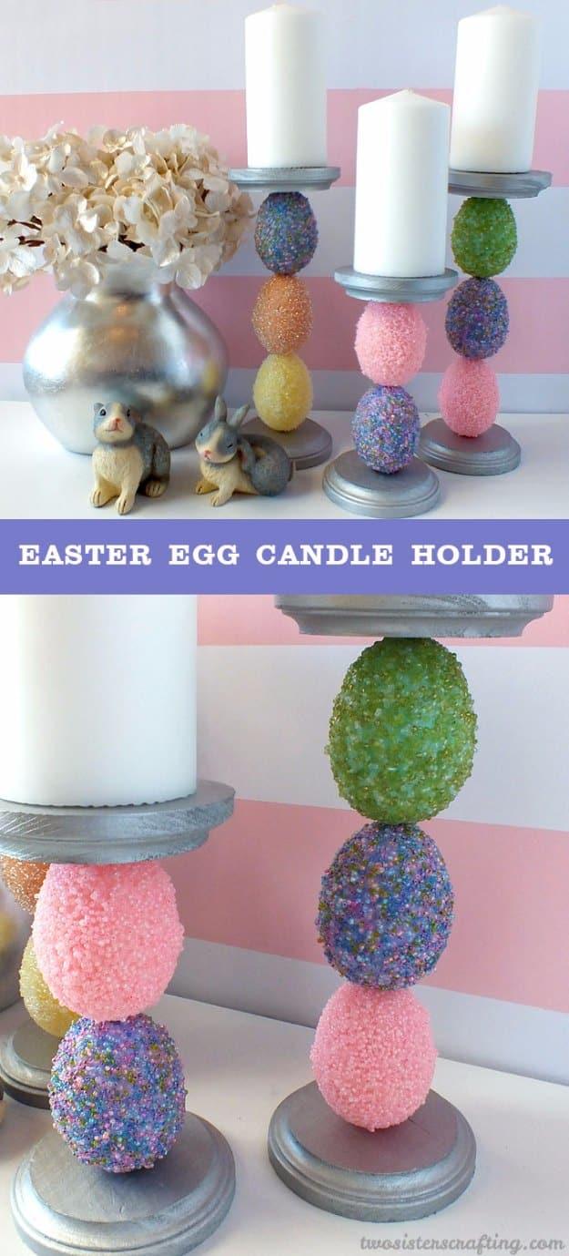 Easter Egg Candle Holder, one of the best easter decoration ideas on this list and a favorite from this collection