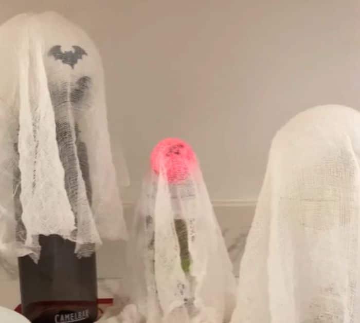 Affordable Halloween DIY Ghost Decor Tutorial