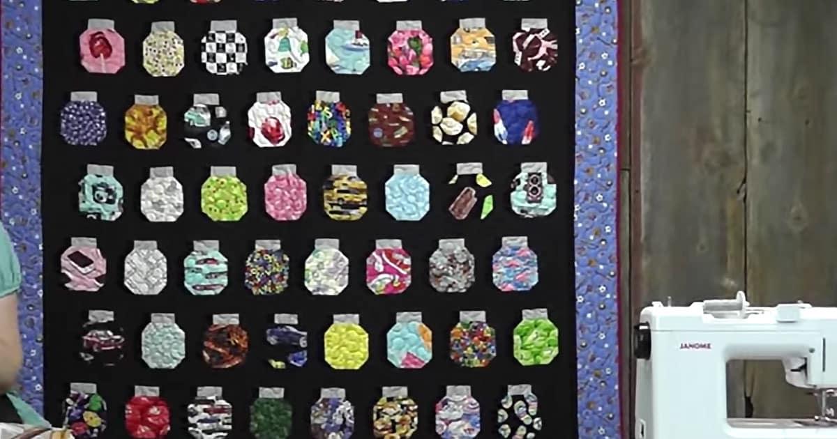 Learn How to Make A Mason Jar Quilt
