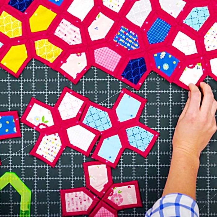 Easy Quilt Pattern - How To Make A Quilt - Easy Sewing Pattern