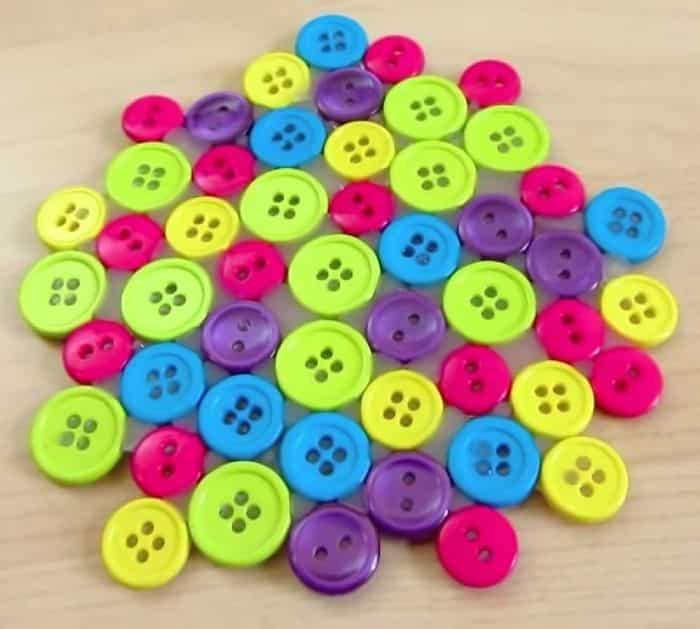 How To Make DIY Button Coaster